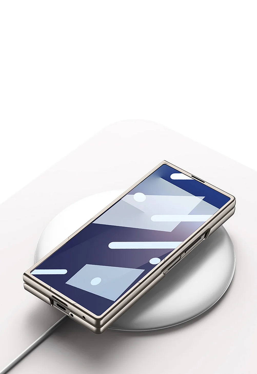 Ultra-thin hard micro-matte feel with wrist strap for phone case for Samsung Galaxy Z Fold 7 fold7 Camera Protect Cover