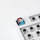 Coral Sea Keycap 4PCS Keycaps Cherry Profile Dye-Sub PBT keycaps Space Bar 6.25U ESC Enter Custom Keycap For Mechanical Keyboard