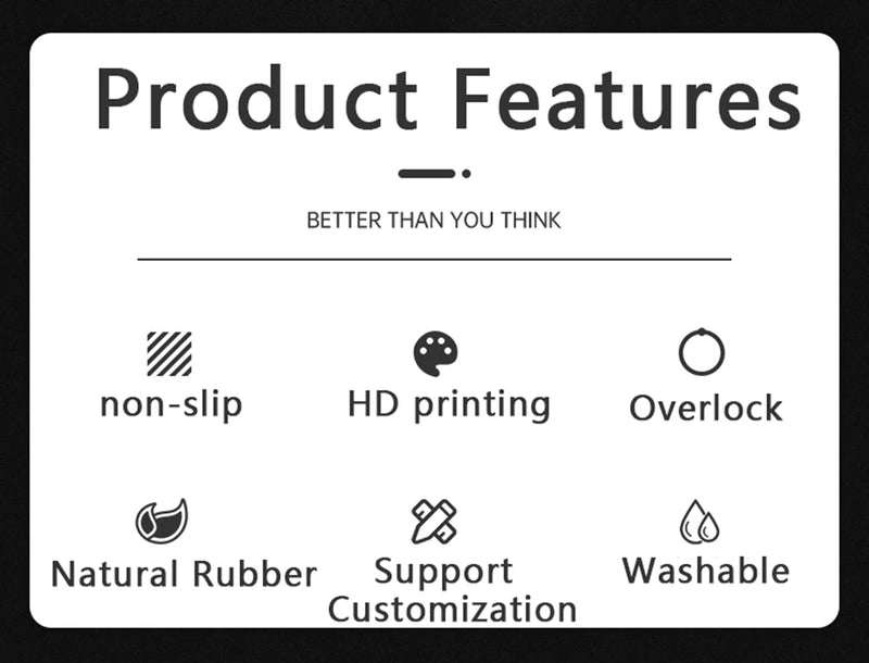 Ukiyoe Skull Japanese  large size  bedroom learning  Anime Mouse keyboard accessories  table mat   playmat  Pad