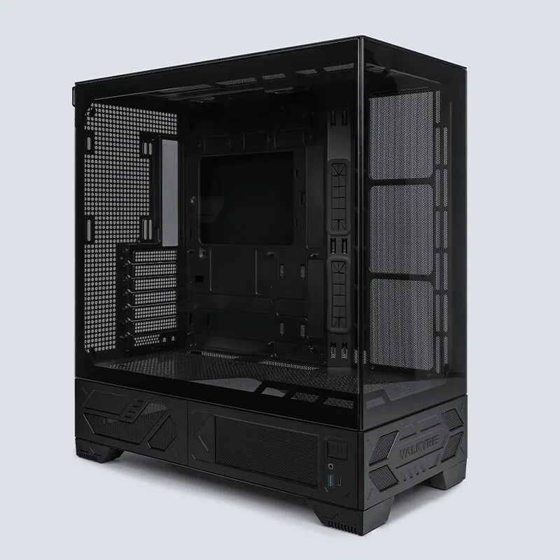 VALKYRIE PC Case VK03 ATX Gaming Desktop 6.2 in Touchscreen Removable 270° Sea View Room Supports 360 Water Cooled Computer Case