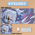 Anime Game Furina Neuvillette Mavuika Wanderer Raiden XXL Large Genshin Impact Mouse Pad Non-slip Keyboard Desk Mat Mousepad
