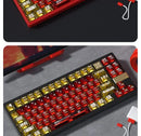 Anime Keycap Set PBT Five-sided Sublimation Ergonomic Original Height Asuka Langley Soryu Mechanical Keyboard Translucent Keycap