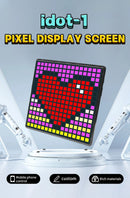 DIY LED Pixel Display RGB LED Panel Lamp Programmable Pixel Art Digital Light Display with APP Control Creative Display Screen
