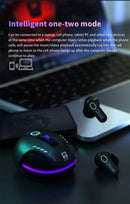 Zombie Cat B5 TWS Wireless Bluetooth headphones ANC Active Noise Cancellation Sport Music Headset Gamer Trendy Hip Hop Headset