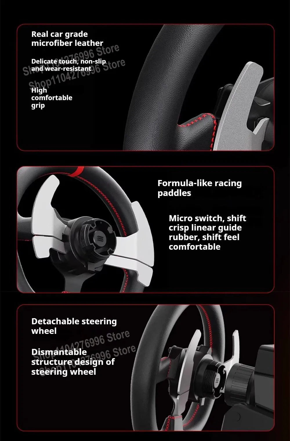 PXN V10 PRO Direct Drive Racing Simulator Game Steering Wheel Euro Truck 2 For PC/Xbox/PS