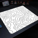 Fluid Mouse Pad Large Square Computer Office Game Table Mats Rubber Anti-slip Mousepads Small Decor Desk Pads Multiple Sizes
