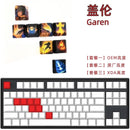 1 Set LOL Keycaps For MX Switch PBT 5 Sides Dye Subbed Keycap All Champions Can Be Customized OEM Cherry XDA Profile Key Cap