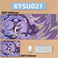 Anime Game Furina Neuvillette Mavuika Wanderer Raiden XXL Large Genshin Impact Mouse Pad Non-slip Keyboard Desk Mat Mousepad