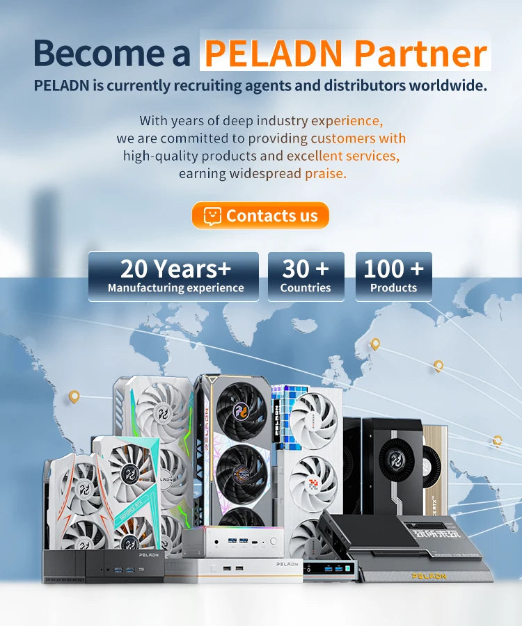 Peladn Best Price Geforce RTX 4060 8GB GDDR6 128-bit 8-pin Video Card RTX4060 Dual Fan Gaming Graphics Card with Back IP Pattern