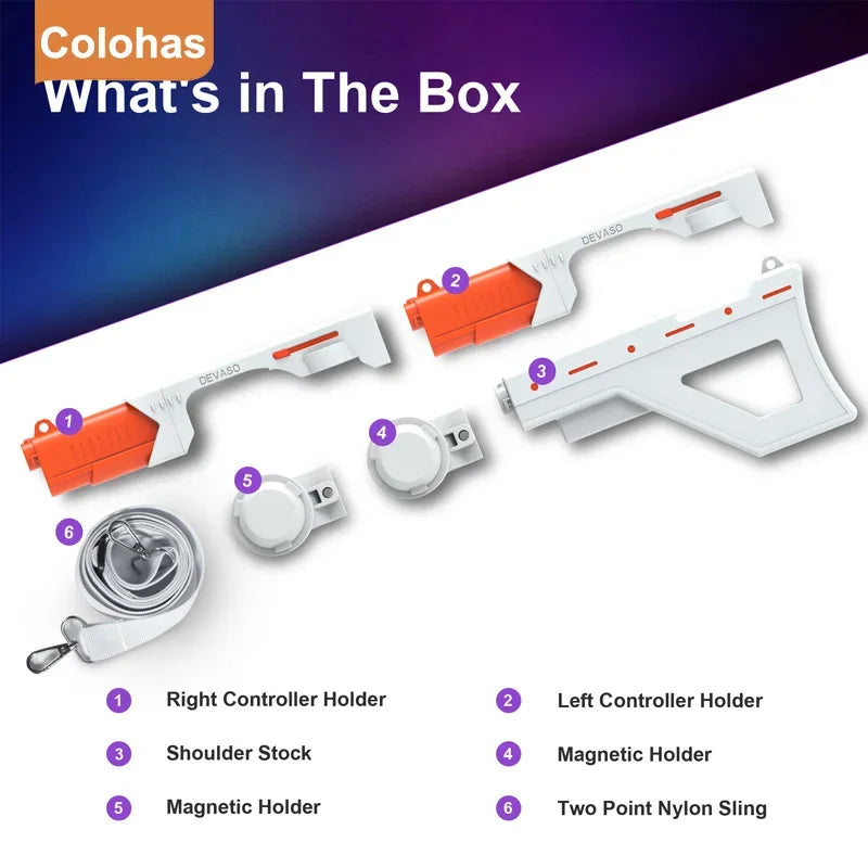 For Sony PS VR2 Shooting Game Controller Inventory Accessories Body Induction Magnetic Suction Christmas Gift Games  Accessories