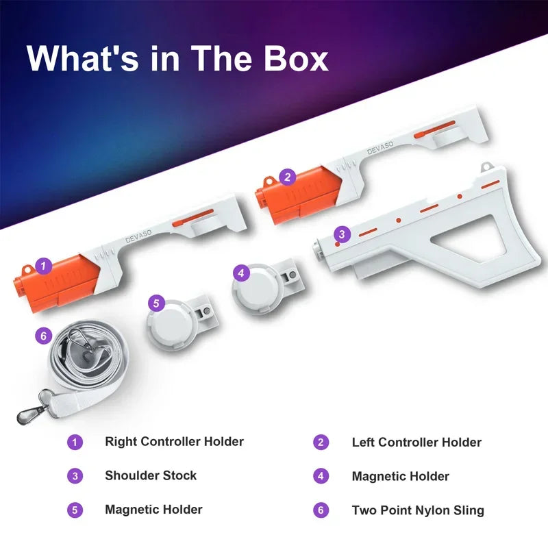 For Sony PS VR2 Shooting Game Controller Inventory Accessories Body Induction Magnetic Suction Christmas Gift Games  Accessories