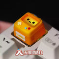 Retro Game Theme Keycaps Mechanical Keyboard 1pcs Resin Esc Keys  Layered Drip Glue Pc Gaming Keyboard Collect Gift Keycaps