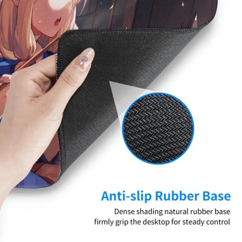 Delicious In Dungeon Mousepad 80x30cm XL Lockedge Office Computer Desk Mat Table Keyboard Big Mouse Pad Laptop Cushion Bedroom