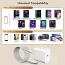 For iPhone Charger Fast Charging 2Pack 20W USBC Charger + 10Ft Lightning Cable for iPhone14/Pro/Pro Max/Plus/13/12/11/XS/XR/X/SE