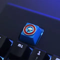 1pc Zinc Aluminium Alloy Key Cap Mechanical Keyboard keycap for CSGO OW Dota 2 PUBG WOW LOL R4 Height Stereoscopic relief