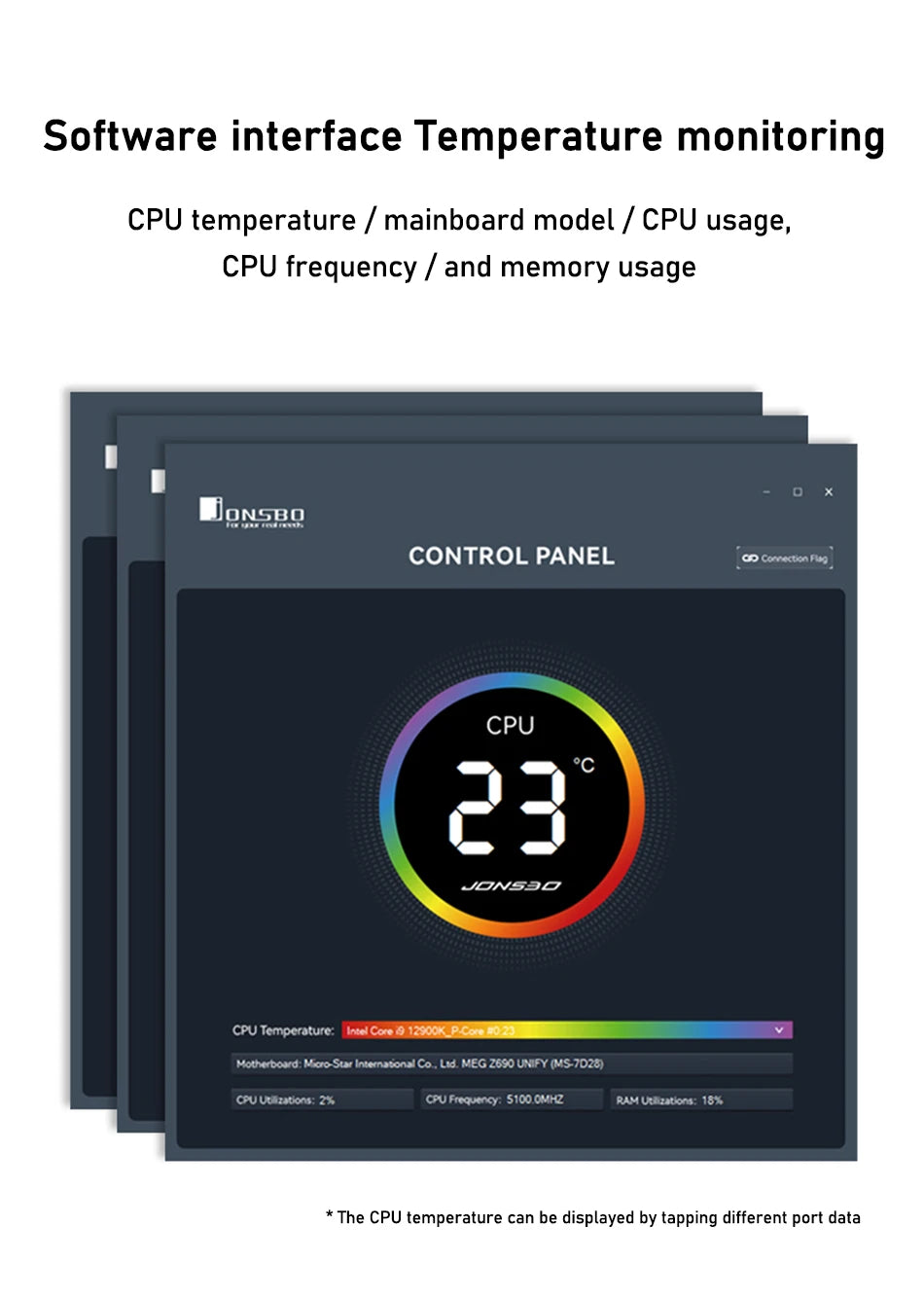 JONSBO TH-360 White Water Cooler 120mm ARGB Fan TH-240 AIO CPU Liquid Cooling Integrated Water-cooled LGA1700 115X 1851 1200 AM5