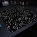 Fluid Mouse Pad Large Square Computer Office Game Table Mats Rubber Anti-slip Mousepads Small Decor Desk Pads Multiple Sizes