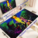 Dandadan Ayase Momo Okarun Takakura Ken Mouse pad Table Mat Gaming XXL Anime Dan da dan Mousepad Keyboard Carpet Desktop Mat