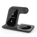 300W Fast Wireless Charger Stand Pad Foldable Fast Charging Station Dock for iPhone 16 15 14 13 12 Pro Max Apple Watch Airpods