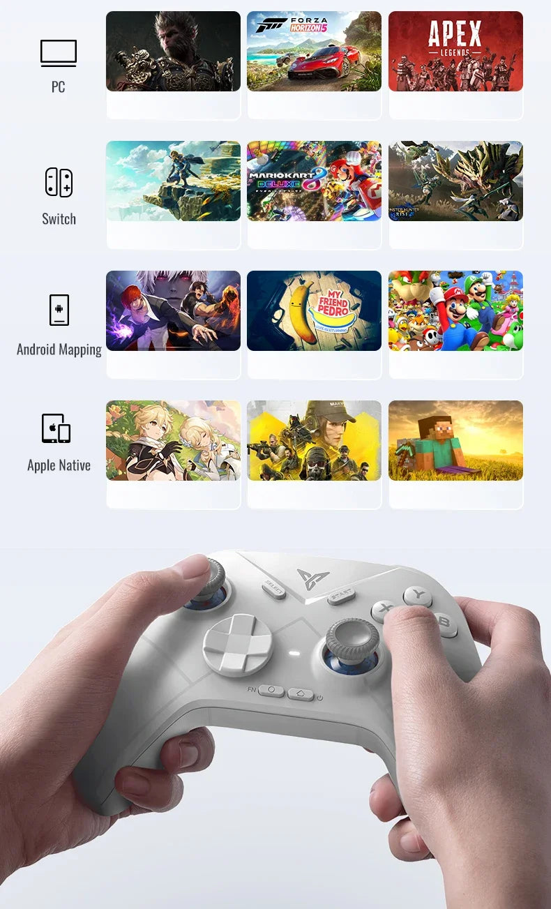 Flydigi Direwolf 3 Gamepad Wireless Bluetooth Gaming Controller Support NS PC TV iOS Android  Lever Joystick Game Handle