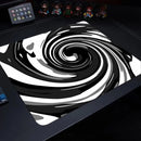 Fluid Mouse Pad Large Square Computer Office Game Table Mats Rubber Anti-slip Mousepads Small Decor Desk Pads Multiple Sizes