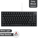 AJAZZ AK820 / AK820Pro Gaming Mechanical Keyboard 75% 82 Keys Wired Single Mode/Bluetooth Wireless Gamer Keyboard for Laptop PC