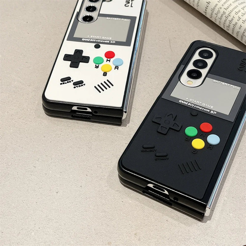 3D Cute Game Creative Case for Samsung Z Flip 7 6 5 4 for Samsung Galaxy Z Fold 7 Z Flip 6 3 4 5 Flip5 Flip4 Flip6 Luxury Cover