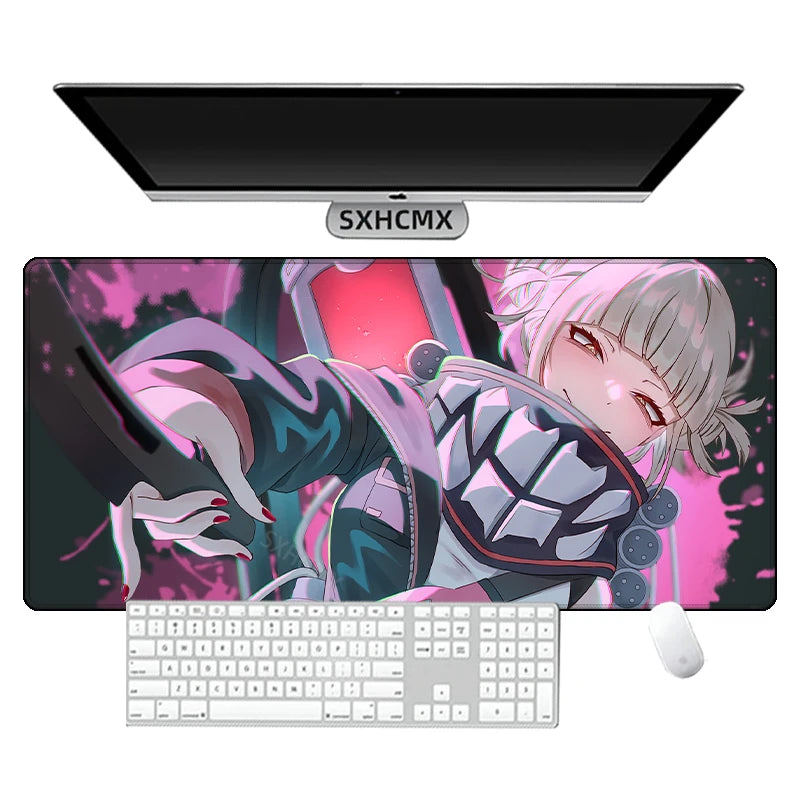 Toga Himiko Mouse Pad Game My Hero Academia Laptop Play Mat Extra Large Kawaii Anime Mousepad PC Gaming Accessories