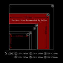 Fluid Mouse Pad Large Square Computer Office Game Table Mats Rubber Anti-slip Mousepads Small Decor Desk Pads Multiple Sizes