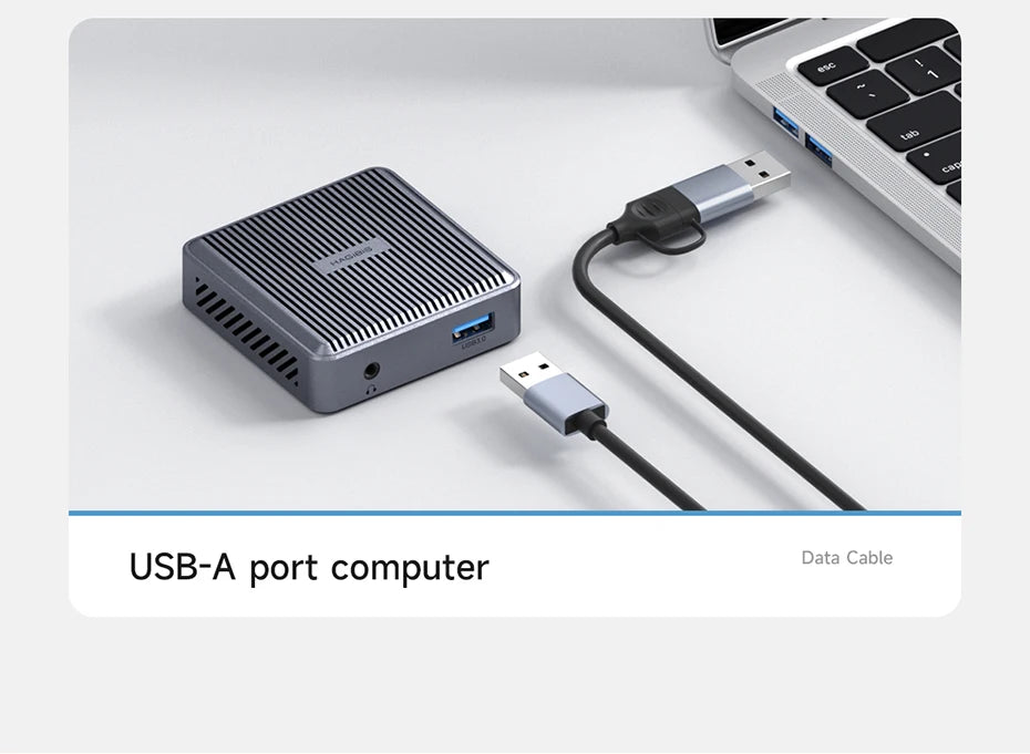 Hagibis 4K HDMI-Compatible Video Capture Card Loop Out for Game Recording Live Streaming 1080P Grabber MS2131 for PS4/5 Switch