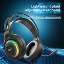 Acer OHW303 Headsets Gamer 7.1 Stereo Virtual Surround Bass Earphone Gaming Headphone with Mic LED Light for Computer PC Gamer