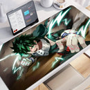 Academia Deku Anime My Hero Mouse Pad Gaming XL New Custom Large Mousepad XXL Mouse Mat Office Anti Slip Carpet Mice Pad