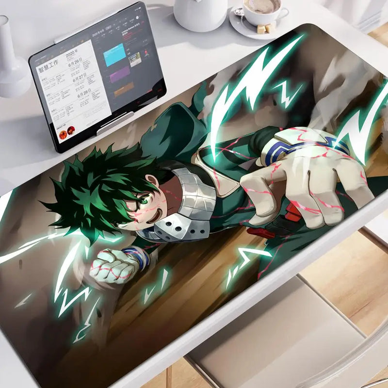 Academia Deku Anime My Hero Mouse Pad Gaming XL New Custom Large Mousepad XXL Mouse Mat Office Anti Slip Carpet Mice Pad