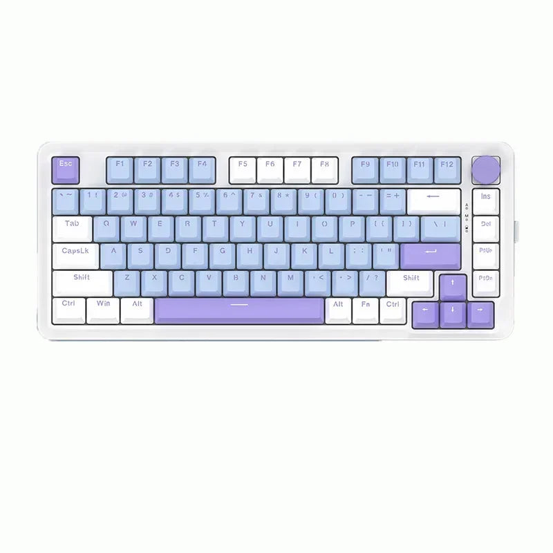 Redragon KS82 Pro Keyboard Three-Mode Mechanical Keyboard 82Keys Customized Hot Swap RGB Gasket E-Sports Pc Gaming Keyboard