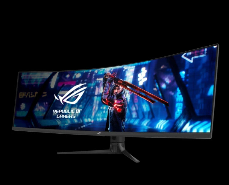 ASUS ROG Strix XG49WCR 49'' 5120x1440 Curved Fast IPS Monitor with 165Hz of Refresh Rate 450cd/m2 of Brightness USB Type-C