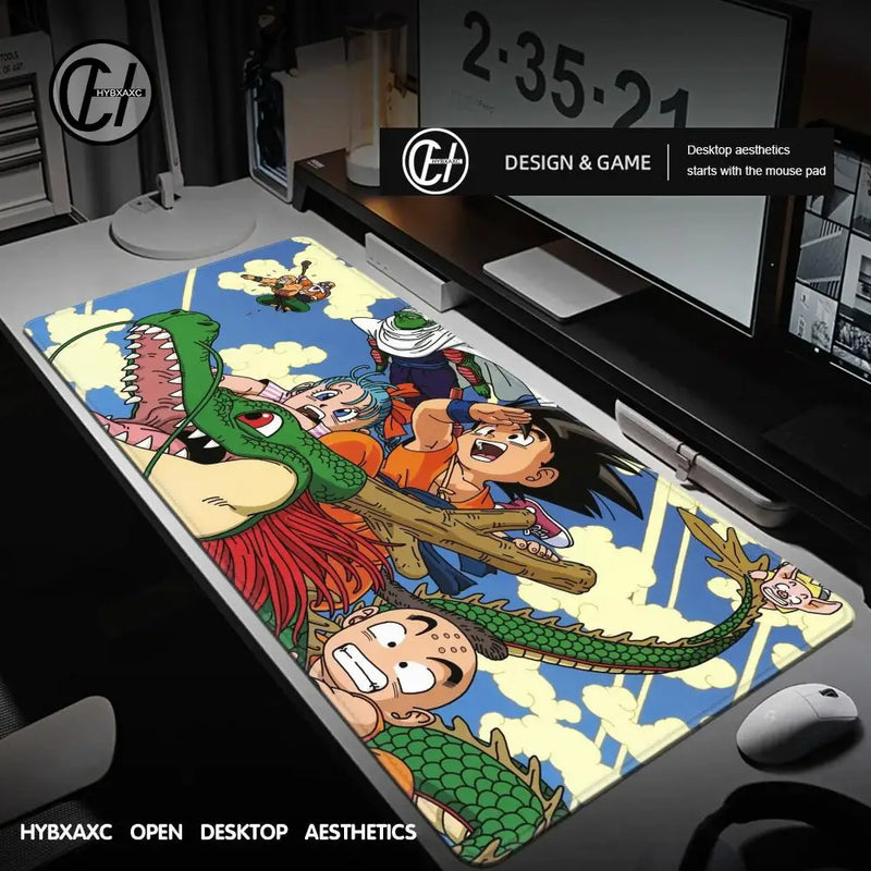 XXL Anime Mouse Pad Large Keyboard Pads D-Dragon Balls Mousepad Gaming Accessories Manga Desk Mat ドラゴンボール Office Computer Mats