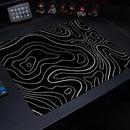 Fluid Mouse Pad Large Square Computer Office Game Table Mats Rubber Anti-slip Mousepads Small Decor Desk Pads Multiple Sizes