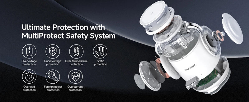 SwanScout 707M Magnetic Charging Station for iPhone 16 15 14 13 Wireless Charger Stand for AirPods 4 for Apple Watch 10-2 Ultra