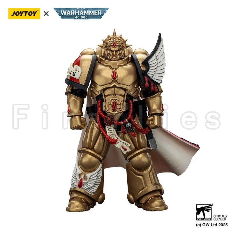 [Pre-Order]1/18 JOYTOY Action Figure 40K Blood Angels Captain and Sanguinary Priest Anime Collection Model Toy