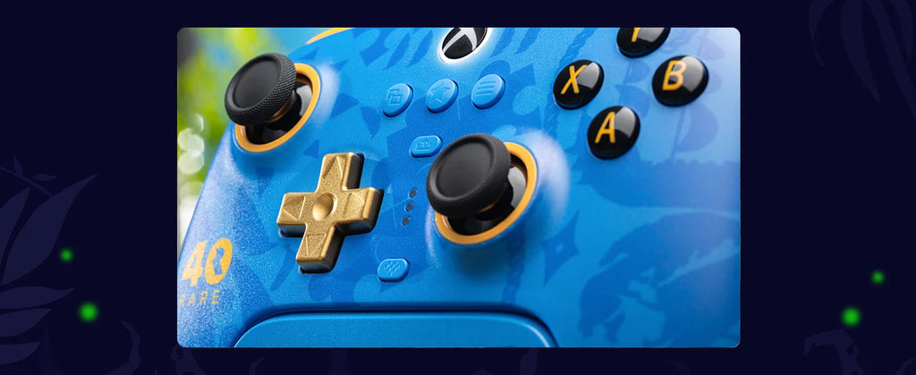 8BitDo Ultimate-3-Mode Controller - Rare 40th Anniversary Edition For Xbox Series X|S & Xbox One, Apple, Windows PC & Android