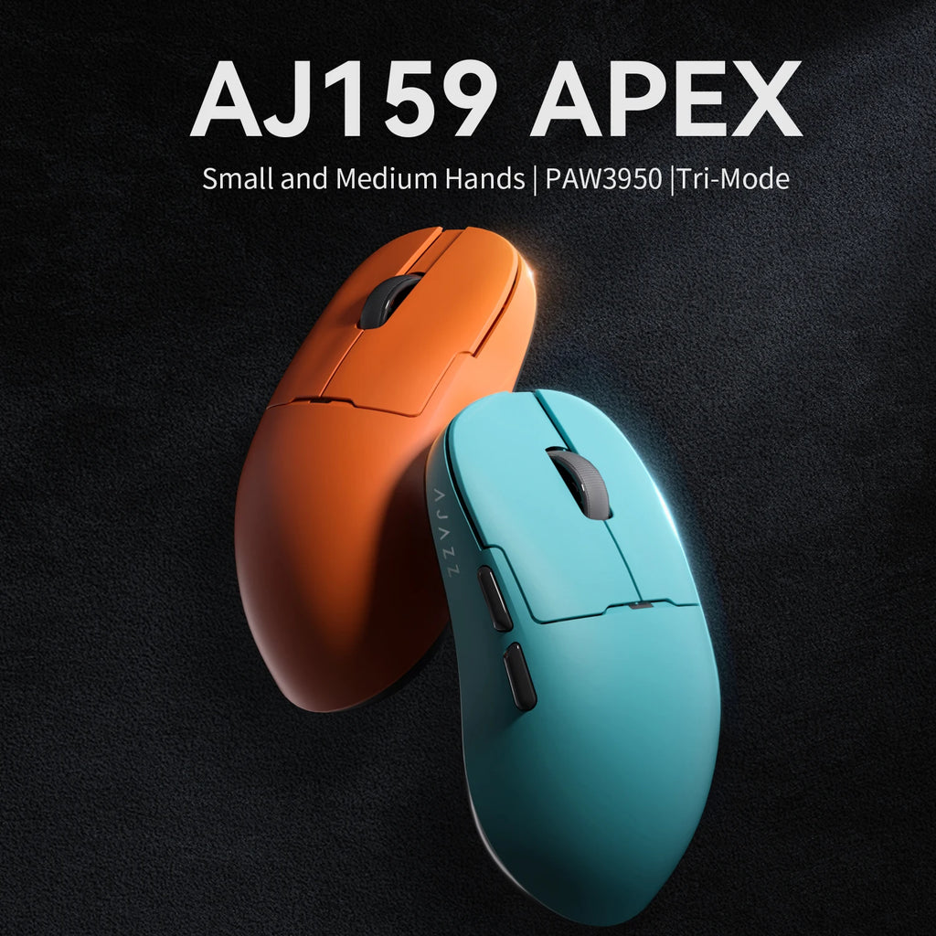 AJAZZ AJ159 AJ159P APEX 2.4G USB Wireless Mouse Bluetooth 2.4G Gaming Mouse 26000 DPI Mice for Gamer Mouse PC Laptop