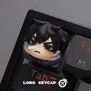 New Valorant Gaming Keycaps 1pcs Viper Reyna Clove Iso Character Series Theme Personalized Design Resin Keyboard Key Cap