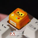 Retro Game Theme Keycaps Mechanical Keyboard 1pcs Resin Esc Keys  Layered Drip Glue Pc Gaming Keyboard Collect Gift Keycaps