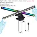 33-60cm Monitor Light Bar PC RGB Background Lighting Eye Protection Dimming Reading/Gaming/Work Lamp Timed Night Light