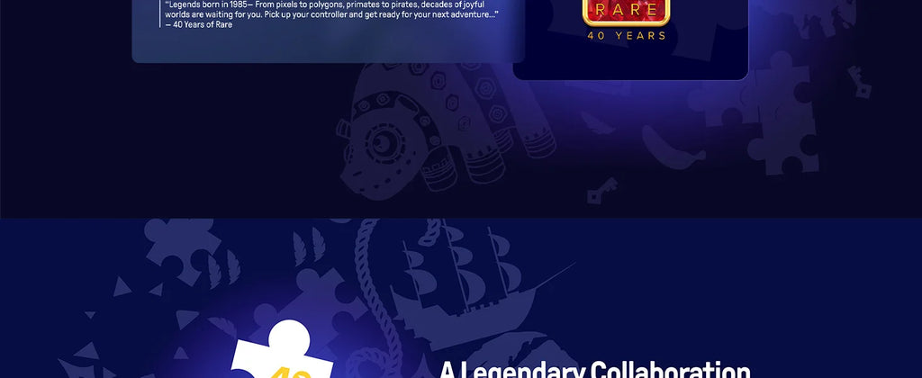 8BitDo Ultimate-3-Mode Controller - Rare 40th Anniversary Edition For Xbox Series X|S & Xbox One, Apple, Windows PC & Android