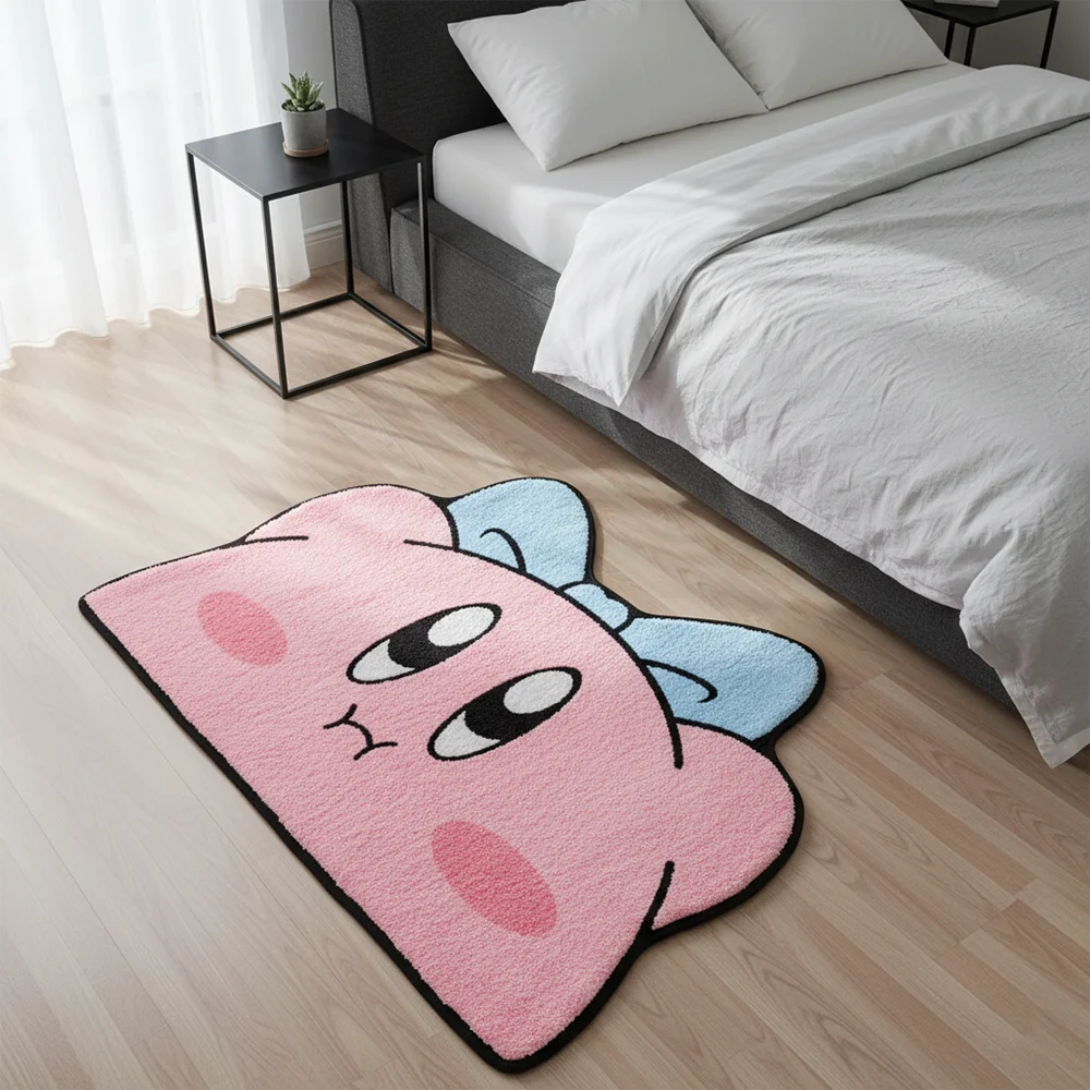 Area Rug  Anime Pikachu Charizard Squirtle Bulbasaur Gengar Mewtwo Pokémon Super Cool Handmade Printed Carpet for Home Decor