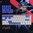 Valorant iso/clove Keyboard Keycaps Cherry Profile Keycap PBT Custom Gaming Key Caps for Mechanical Keyboards Accessories Gifts