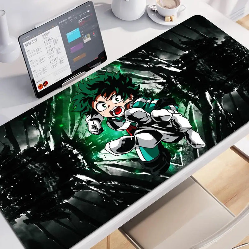 Academia Deku Anime My Hero Mouse Pad Gaming XL New Custom Large Mousepad XXL Mouse Mat Office Anti Slip Carpet Mice Pad