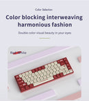 AJAZZ AK680 Gaming Mechanical Keyboard ABS Keycap 68 Keys Wired Wireless Bluetooth Keyboard Hot Swap Custom Gasket for Pc Laptop