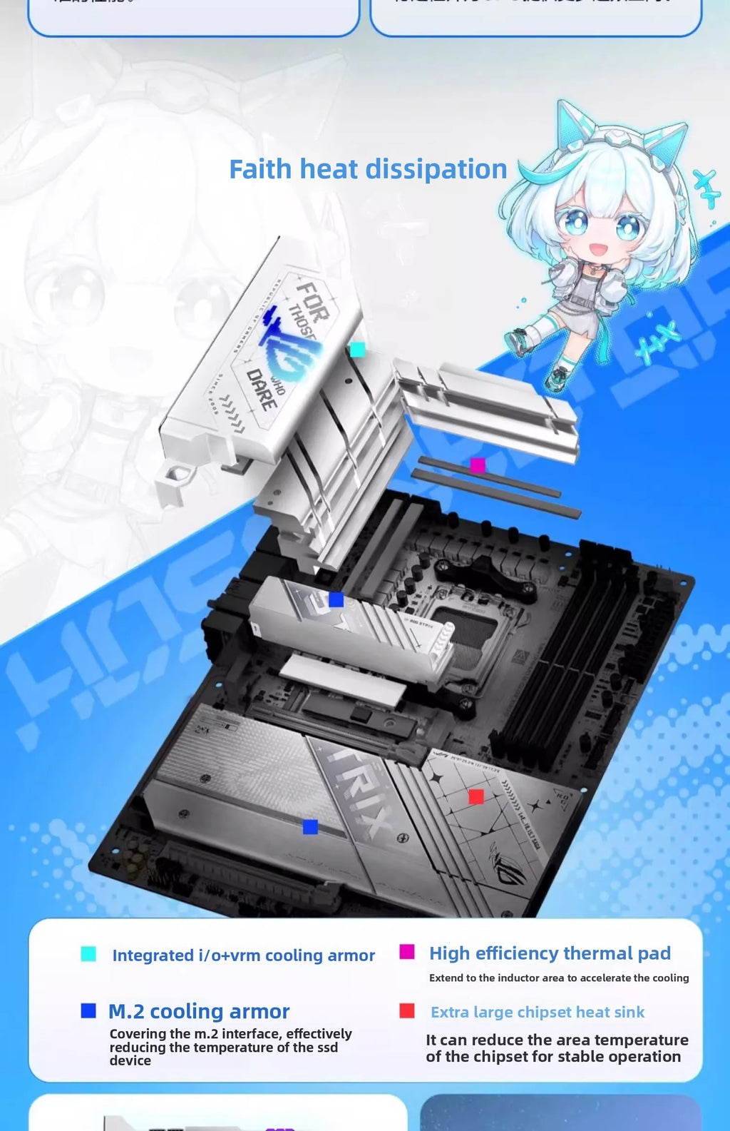 ROG STRIX X870-A GAMING WIFI snow blowing main board set CPU9950X3D processor